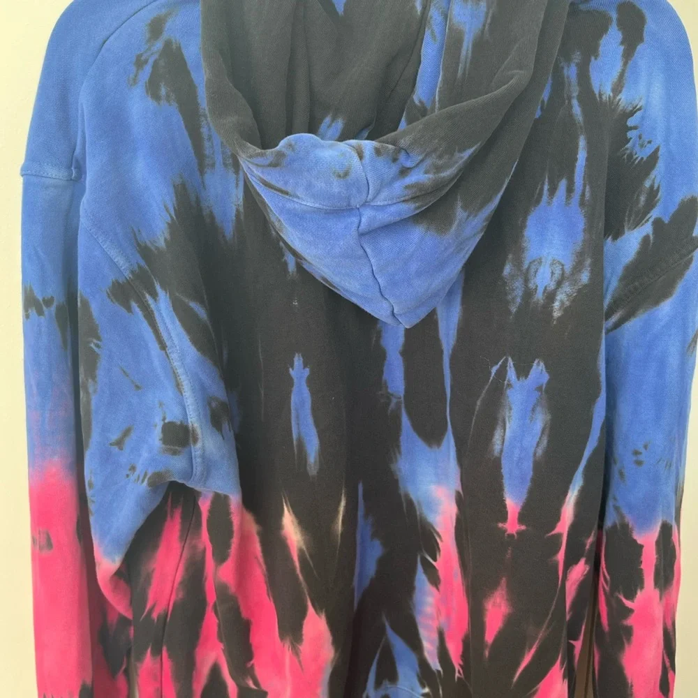 Nike Air Jordan Sport DNA Statement Tie Dye Fleece Hoodie Sweatshirt Size Medium